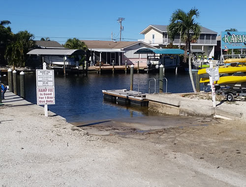 boat ramp in Saint James City