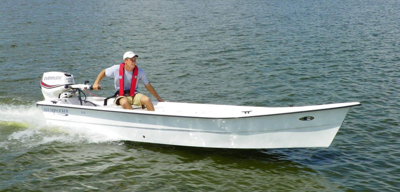 164 Skiff Tiller